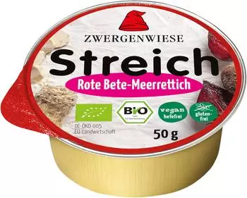 Zwergenwiese Kleiner Streich Rote-Bete Meerrettich Bio 50g