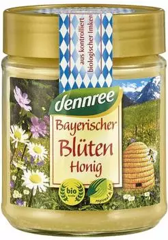 dennree Bayerischer Blütenhonig Bio 500g