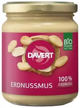 Davert Erdnussmus Bio 250g