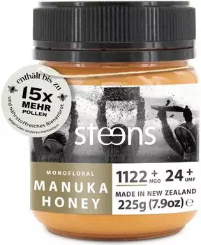 Steens Manuka Honig MGO 1.122+ 225g