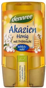 dennree Akazienhonig mit Frühtracht, lieblich-mild Bio 250g
