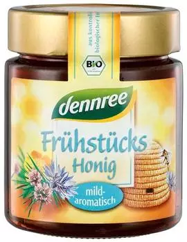 dennree Frühstückshonig Bio 500g