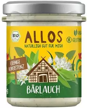 Allos Streichgenuss B&auml;rlauch Bio 175g