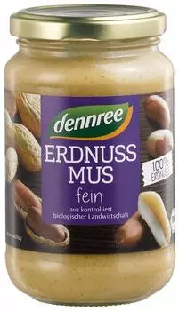 dennree Erdnussmus Bio 350g