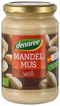 dennree Mandelmus weiß Bio 350g
