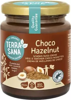 TerraSana Kakao Haselnusscreme Bio 250g