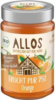 Allos Frucht Pur Orange Bio 200g
