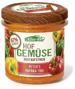 Allos Hofgem&uuml;se Peters Paprika Trio (135 g)