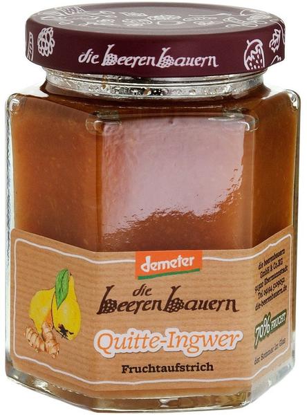 Beerenbauern Bio Demeter Quitte-Ingwer Fruchtaufstrich (200g)