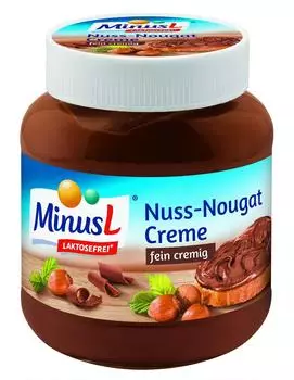 MinusL Nuss Nougat Creme 400g
