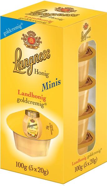 Langnese Honig Langnese Landhonig goldcremig Minis (5x20g)