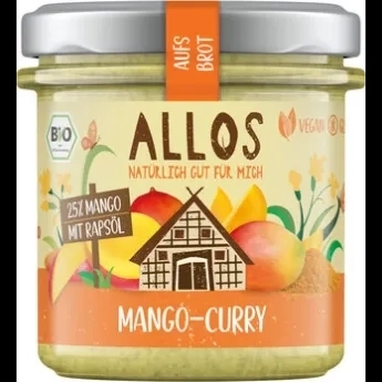 Allos Auf's Brot Mango Curry (140g)