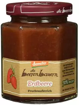 demeter Die Beerenbauern Bio Erdbeer-Fruchtaufstrich