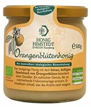 Honig Himstedt Orangenbl&uuml;tenhonig (500 g)