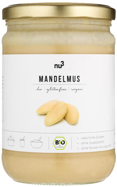nu3 Bio Mandelmus weiß Paste (500g)