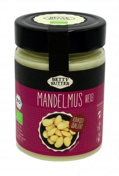 Betty Butter Bio Mandelmus weiß extra cremig (330g)