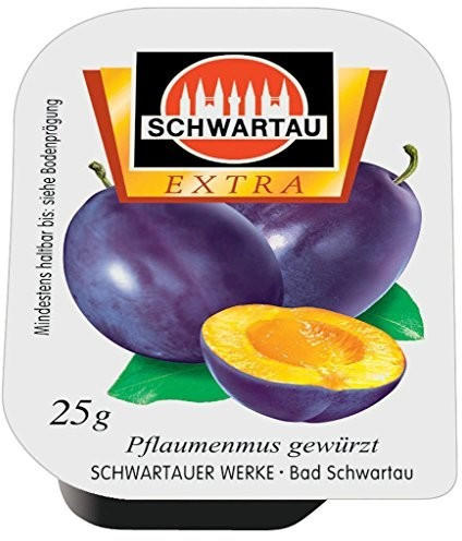 Schwartau Frühstücks-Portionen Holsteiner Pflaumenmus (100x25g)