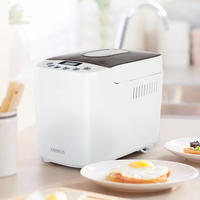 Arebos - Brotbackautomat 1500g Mit 15 Programmen 2 Knethaken Timer Lcd Display 3