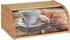 Relaxdays Brotkasten bambus Brotkiste mit Deckel geruchsneutral leicht Brotbox Bambus