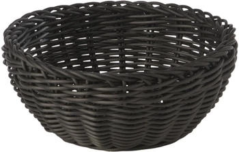 APS Korb rund Profi Line“, schwarzer Flechtkorb/Brotkorb, Körbchen aus Polypropylen, Ø 16 cm, Höhe 8 cm APS Korb rund Profi Line“, schwarzer Flechtkorb/Brotkorb, Körbchen aus Polypropylen, Ø 16 cm, Höhe 8 cm