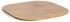 Zeller 25381 Brotkasten m. Bambusdeckel, Metall, schwarz, ca. 26,5 x 26,5 x 14,5 cm