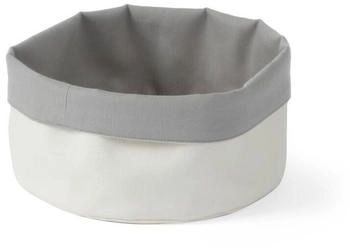 Hendi Brottaschen, rund, strapazierf&auml;hig, Baumwolle, beige/grau