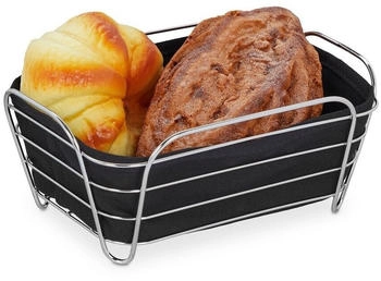 Relaxdays Brotkorb Brotkörbchen Brot-Servierkorb Stoffbrotkorb Semmelkorb Brötchen Metall Relaxdays Brotkorb Brotkörbchen Brot-Servierkorb Stoffbrotkorb Semmelkorb Brötchen Metall