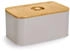 Zeller Brotkasten, Bambus, Metall, (1-tlg), besonderes Design, beige
