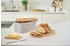 Zeller Brotkasten, Bambus, Metall, (1-tlg), besonderes Design, beige