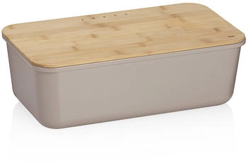 Kela Brotkasten Apart RecycelterPET-Kunststoff hellgrau 37,5x21,0x12,5cm