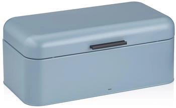Kela Brotkasten Frisca Metall rauchblau 42,5x22,5x17,5cm
