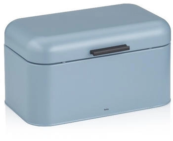 Kela Brotkasten Frisca Metall rauchblau 30x18x16,5cm