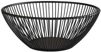 APS SVART Korb Ø20cm Metall schwarz