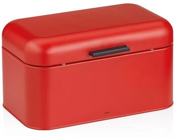 Kela Brotkasten Frisca Metall karminrot 30x18x16,5cm