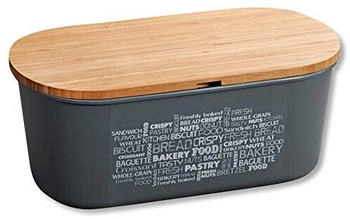 Kesper Brotbox Brotaufbewahrung Grau
