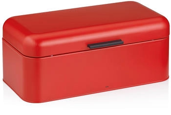 Kela Brotkasten FRISCA aus Metall 42,5 x 22,5 x 17,5 cm karminrot