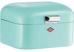 Wesco Brotkasten Mini Grandy, Stahlblech, Klappdeckel, 18 x 17 x 12cm, mint