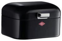 WESCO Brotkasten "Mini Grandy" Metallscharniere, Gummistopper, L&uuml;ftungsloch / Griff,