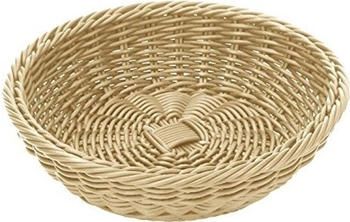 Westmark Brotkorb , Kunststoff hellbeige, 29 x 8cm, rund