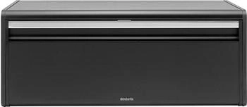 Brabantia Fall Front Brotkasten Schwarz matt