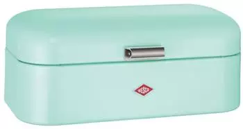 Wesco Brotkasten Grandy, Stahlblech, Klappdeckel, 42 x 22 x 17cm, mint