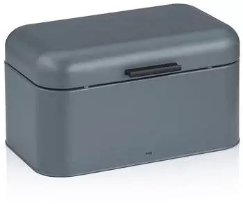 Kela Brotkasten FRISCA aus Metall 30 x 18 x 16,5 cm dunkelgrau