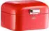 Naber Wesco Brotkasten Mini Grandy, Stahlblech, Klappdeckel, 18 x 17 x 12cm, rot