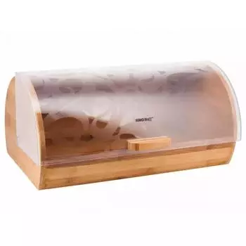 KINGHOFF Brotkasten 36 x 21 x 17 cm aus Holz 3615