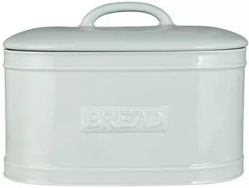 IB Laursen Brotbox oval Keramik hellblau