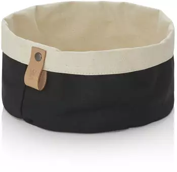 WAS Germany Brottasche Flip Cotton Ø 20 cm schwarz/cream (9392120)