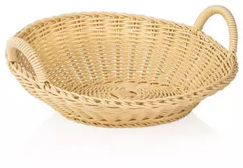 WAS Germany Brötchenschütte mit Griff ø 36,5 cm hellbeige (5086336)