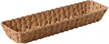APS TWIRL GN 2/4 Korb Polypropylen braun, 53x16,2x6,5cm (40365)