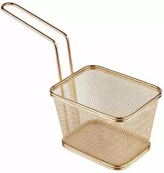APS Servierk&ouml;rbchen Edelstahl gold 85x100x65mm (40622)