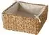 Boltze Sophy Brotkorb handgewebt aus Seegras mit Baumwoll-Inlett, 25x25cm
